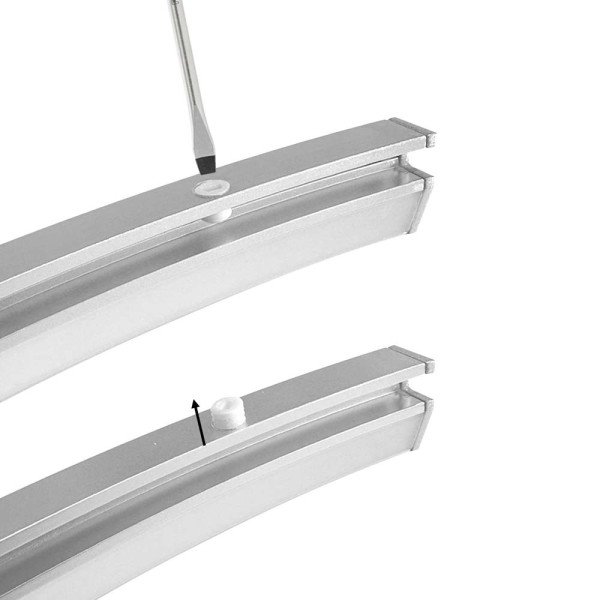 Specchio con lampada Luce dia70cm