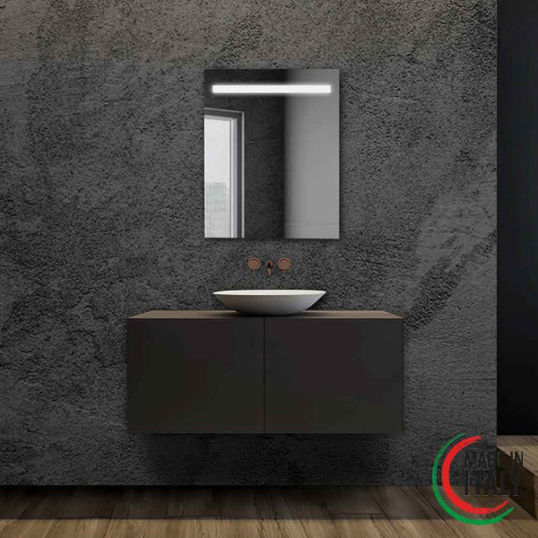SPECCHIO LED 50X70CM RETROILLUMINATO LINE