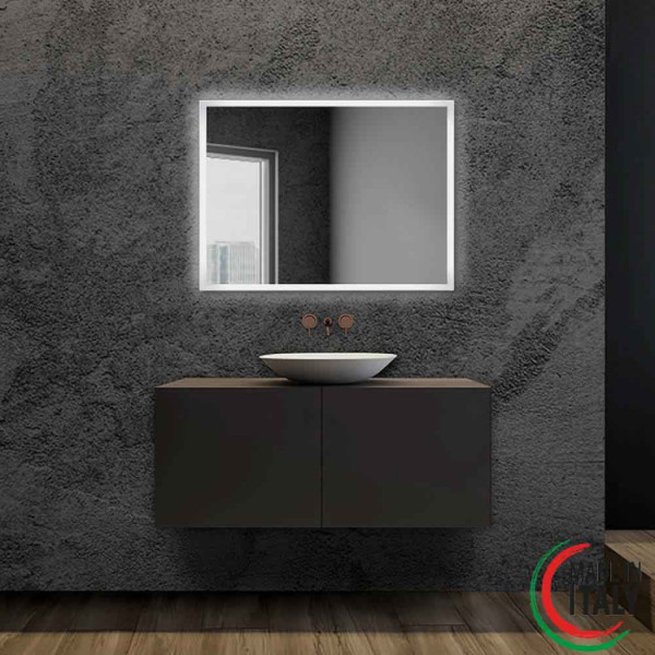 Specchio retroilluminato a led Sirio  60x80cm