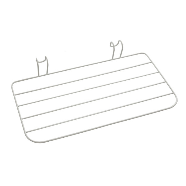 Stendibiancheria in acciaio bianco linea Poco