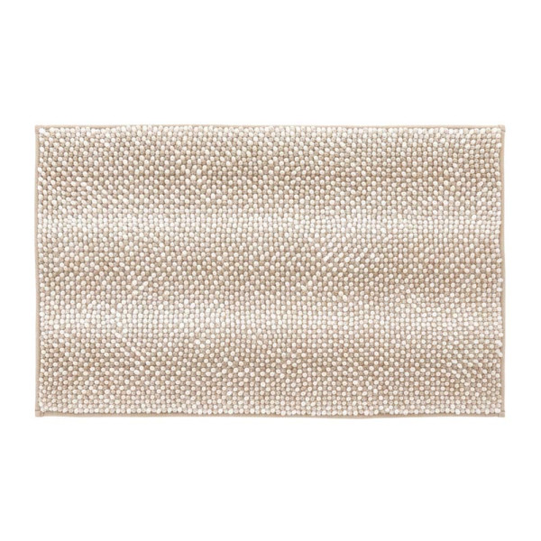 Tappeto in ciniglia di poliestere beige 50x80 Marea