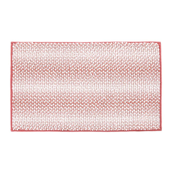 Tappeto in ciniglia di poliestere rosa 50x80 Marea