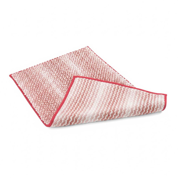 Tappeto in ciniglia di poliestere rosa 50x80 Marea