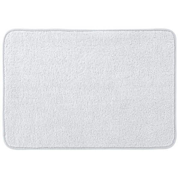 TAPPETO IN MICROFIBA BIANCO LINEA COLOR