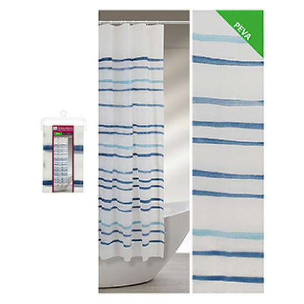 Tenda doccia in peva L 120 x H 200 cm