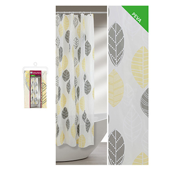 Tenda doccia in peva L 120 x H 200 cm