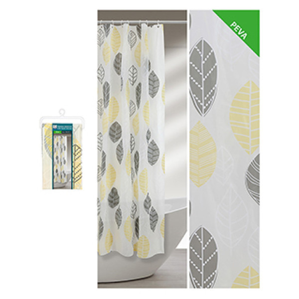 Tenda doccia in peva L 180 x H 200 cm