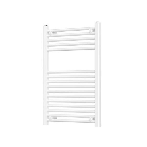 Termoarredo dritto 77x50cm con interasse 45cm bianco