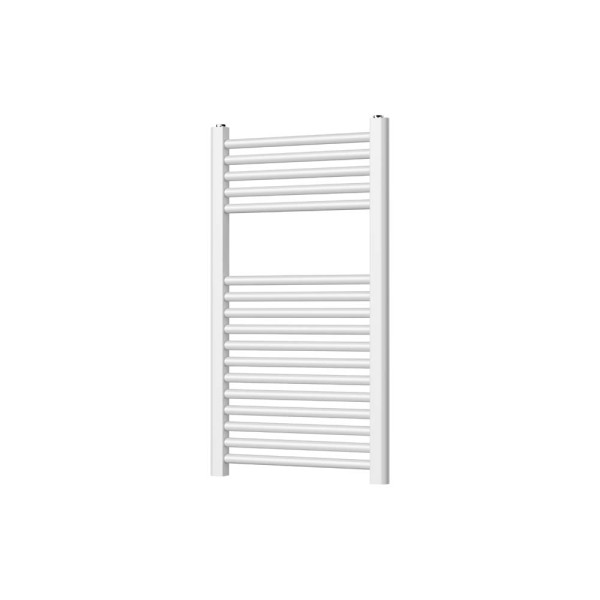 Termoarredo dritto 80x45cm con interasse 40cm bianco