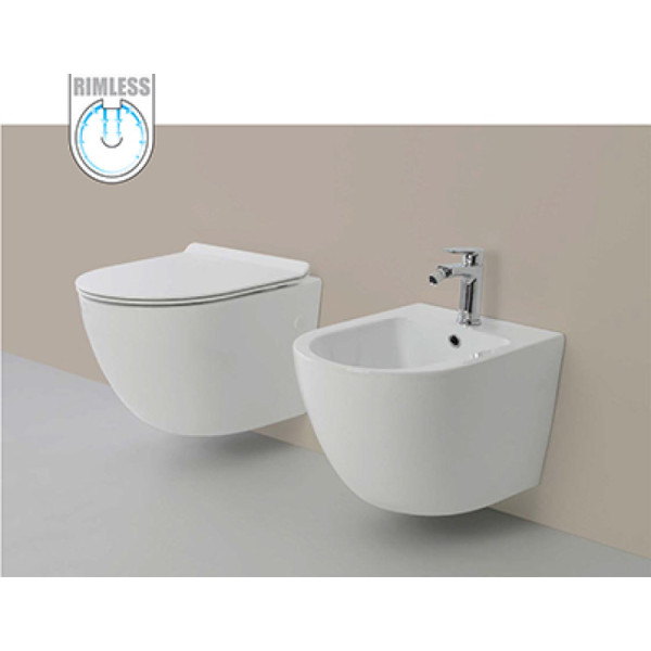 Vaso Linea T in ceramica sospeso